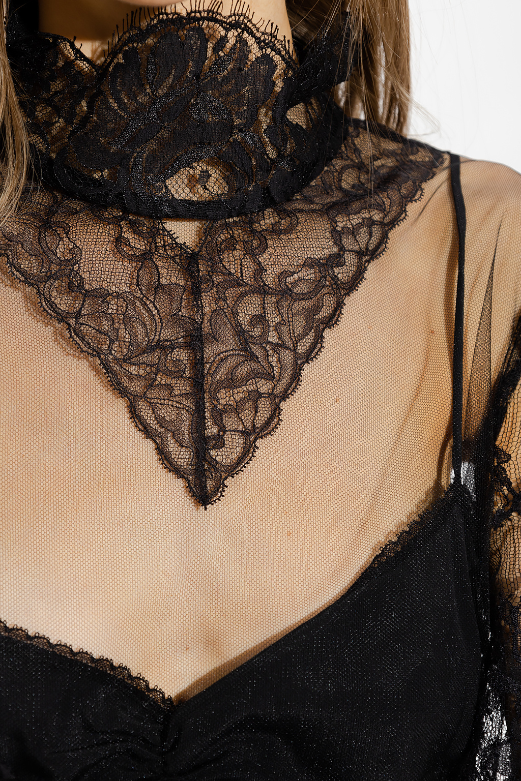 gucci lace top